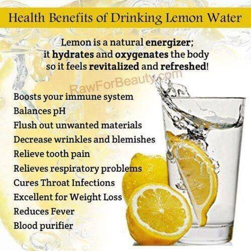 Lemon water